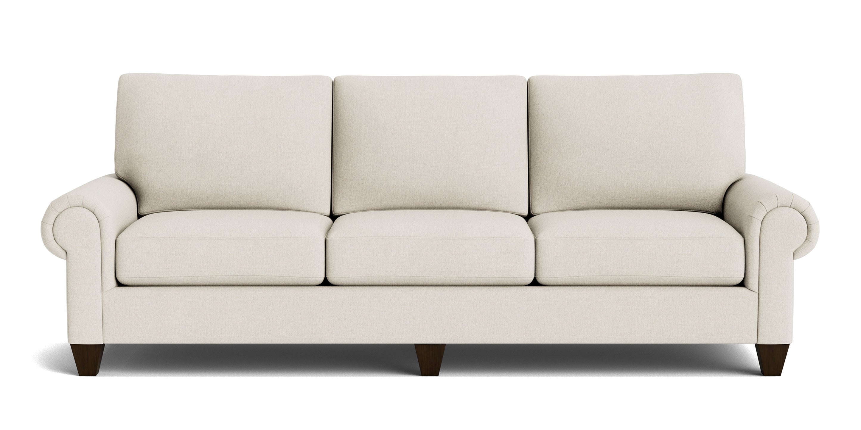 Bassett Furniture True Custom Panel Arm Sofa