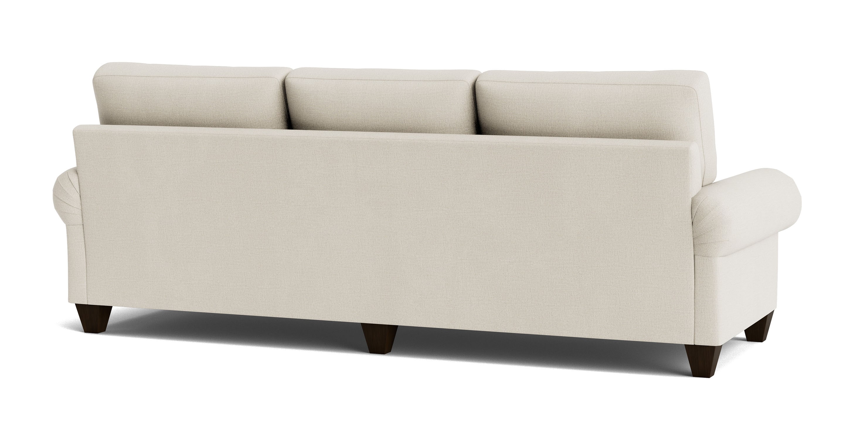 Bassett Furniture True Custom Panel Arm Sofa - Thumbnail 2