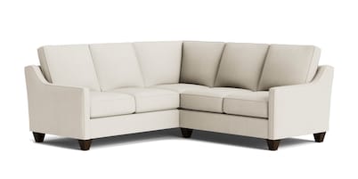 True Custom® Slope Arm L-Shaped Sectional
