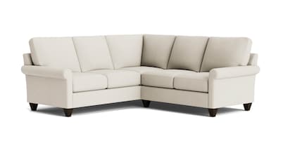 True Custom® Roll Arm L-Shaped Sectional