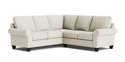 True Custom® Large Roll Arm L-Shaped Sectional