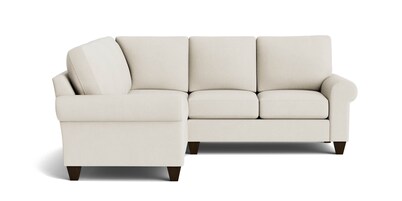 True Custom® Large Roll Arm L-Shaped Sectional