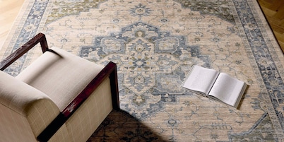 Charleston Blue Rug