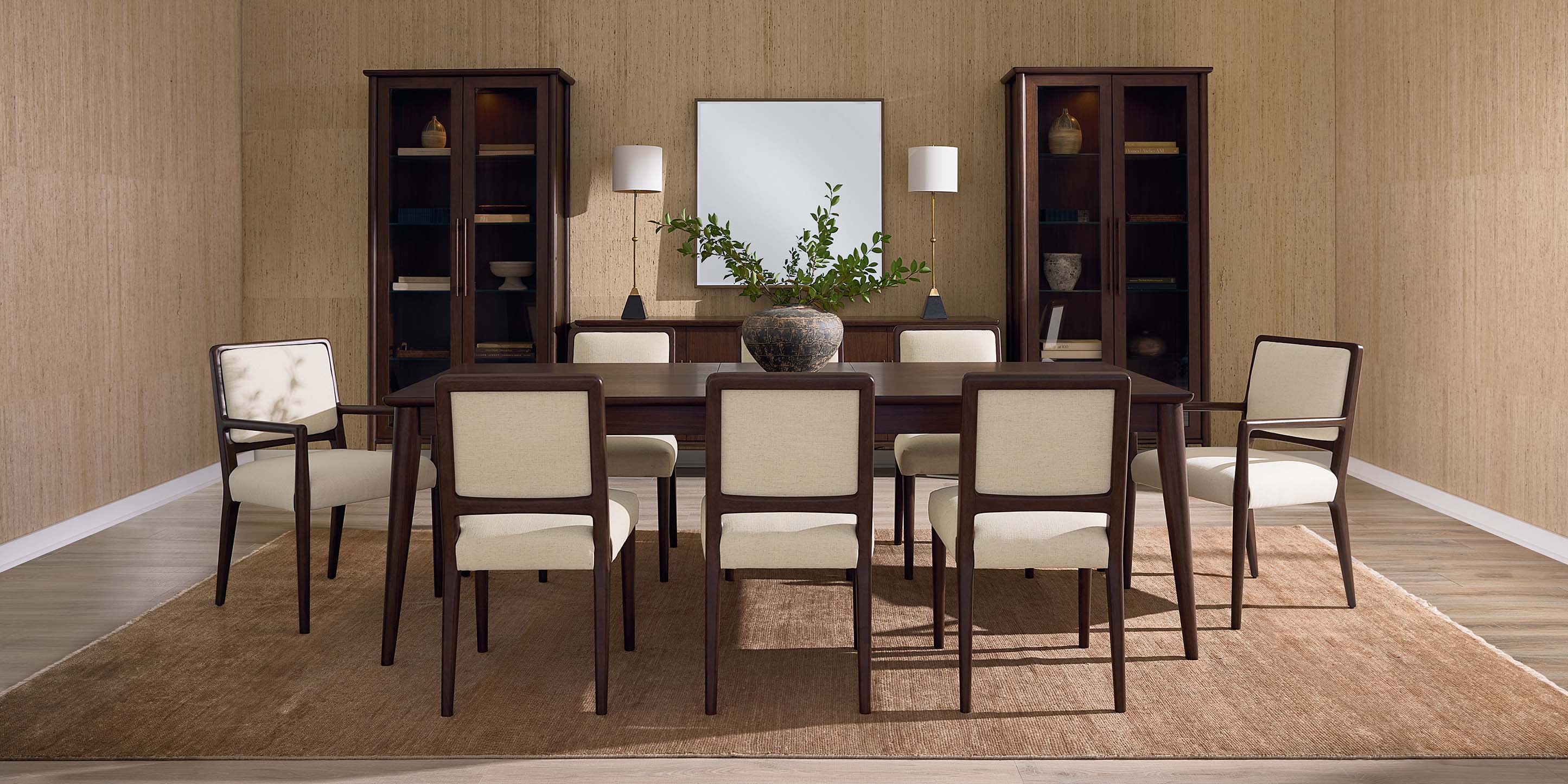 Copenhagen Rectangle Dining Table with Leaf - Thumbnail 3