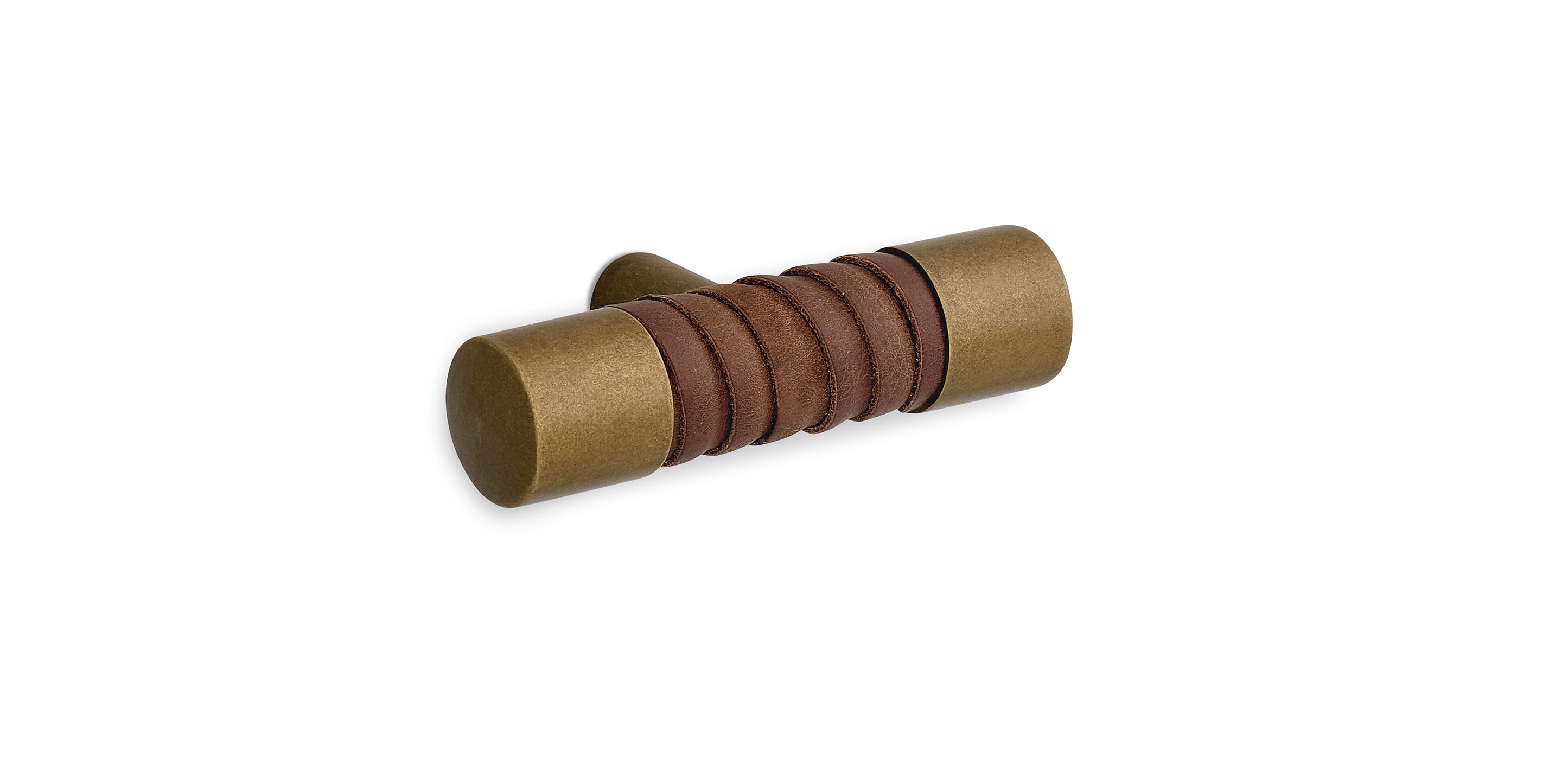 3" #23 Leather Wrapped T-Knob | Bassett Furniture