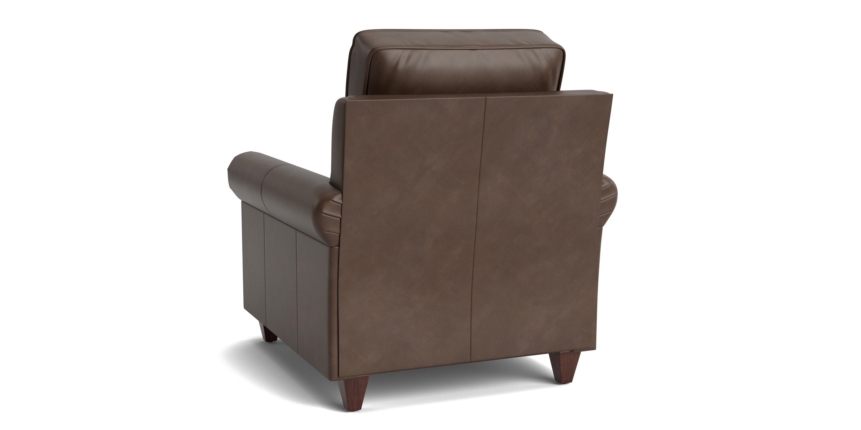 BenchMade Motion Leather Panel Arm Recliner Bassett Furniture