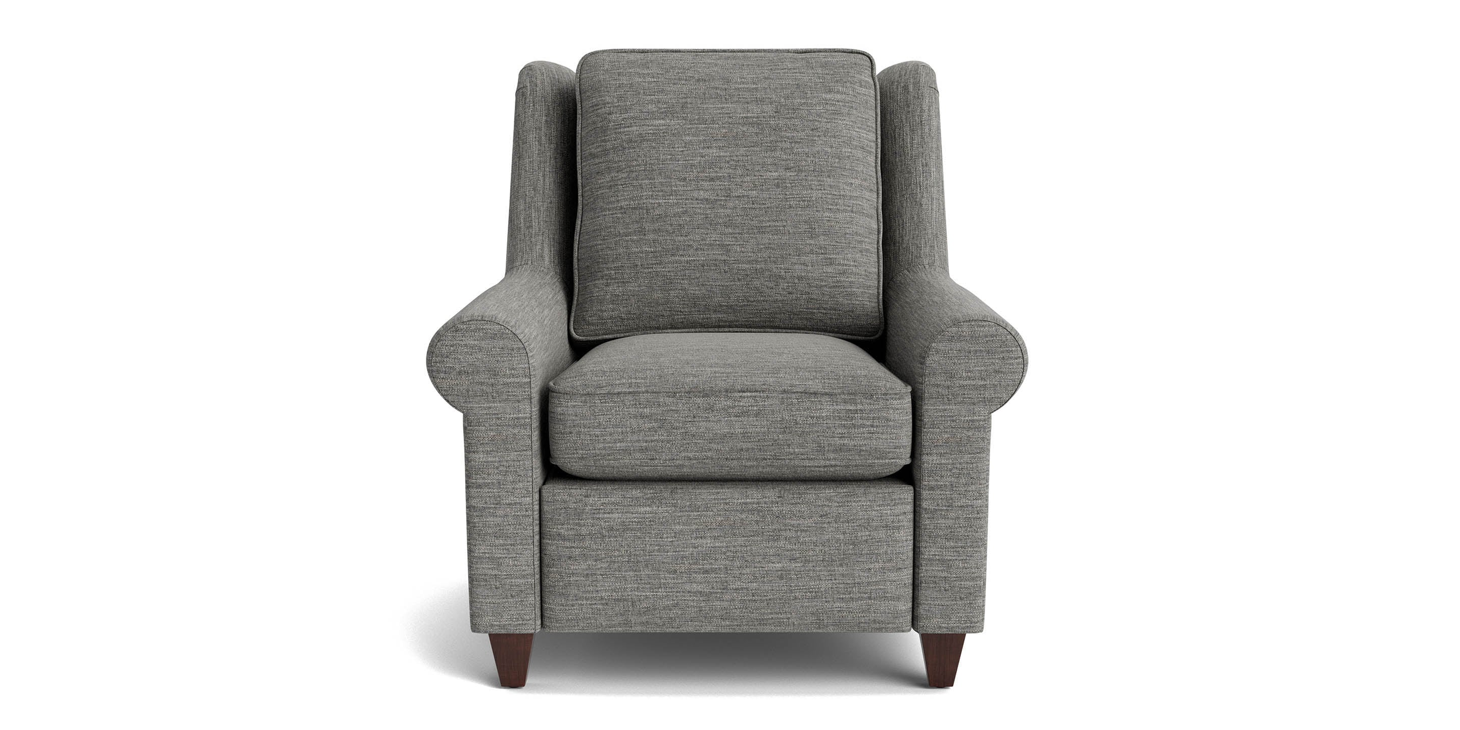 Bassett Furniture Motion Roll Arm Power Wall Recliner