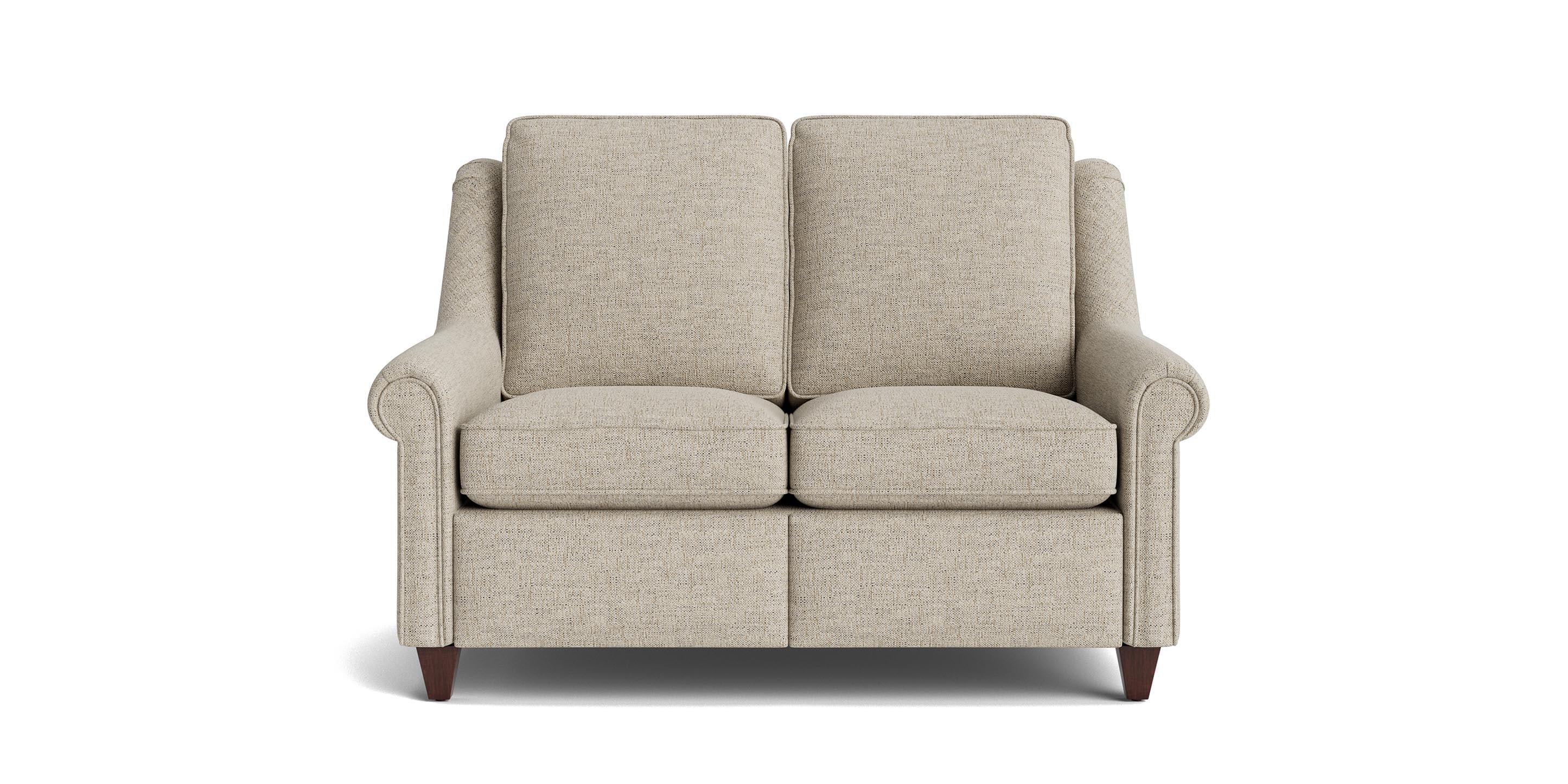 Reclining Fabric Loveseat | Bassett Furniture