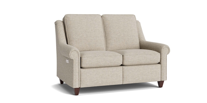Reclining Fabric Loveseat image number 1