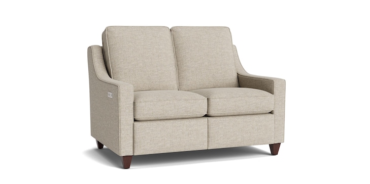 Reclining Fabric Loveseat image number 1