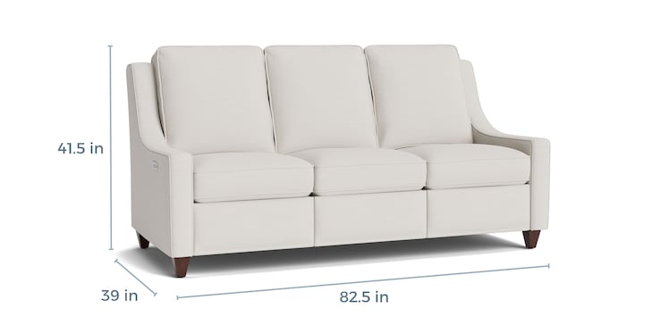 Reclining Fabric Sofa image number 3
