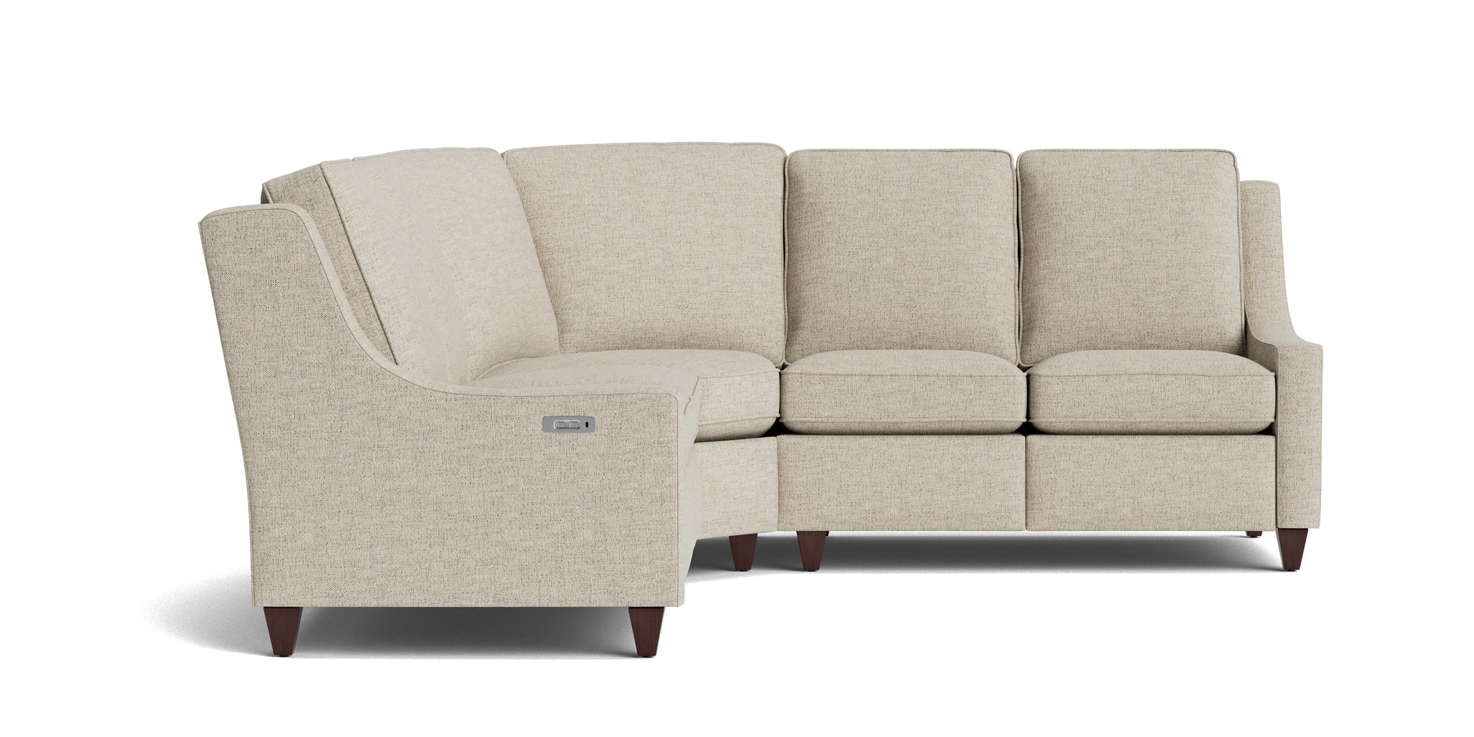 Reclining Fabric L Sectional image number 7
