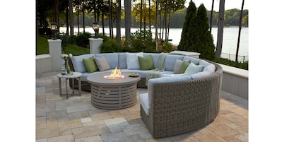 Oasis Curved Sectional