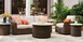 Oasis Round Gas Fire Pit