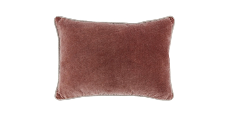 Heirloom Velvet Auburn Lumbar Pillow Cover image number 0