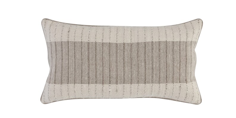 Kalen Natural Ivory Pillow Cover image number 0
