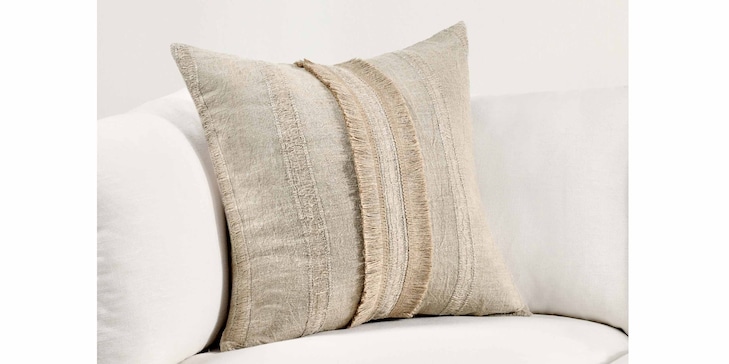 Valley Natural Pillow Cover image number 1