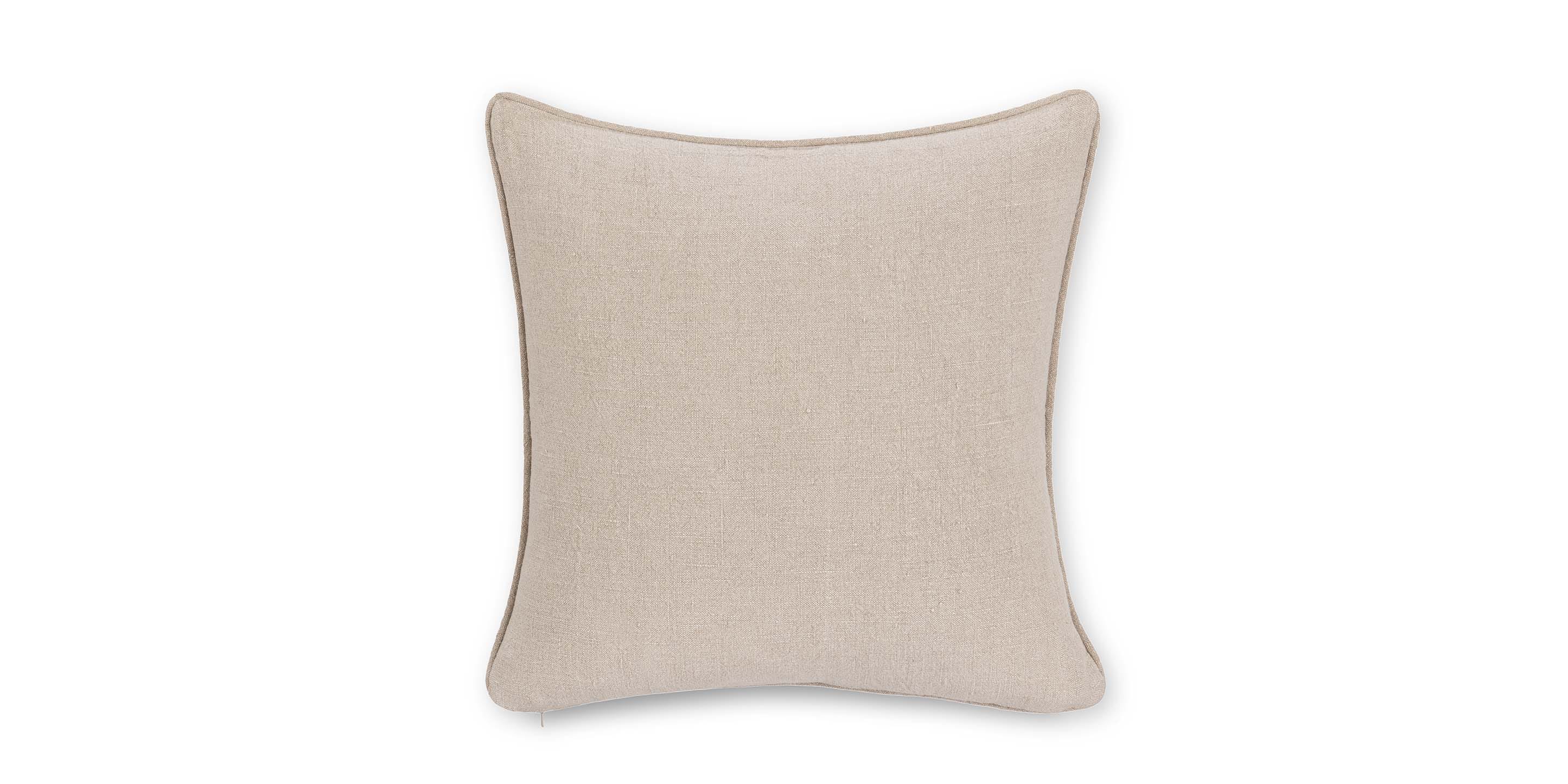 Bedford Linen Natural Pillow Cover | Bassett Furniture