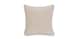 Bedford Linen Natural Pillow Cover