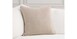 Bedford Linen Natural Pillow Cover