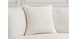 Heirloom Velvet Ivory 22" x 22" Square Pillow Cover