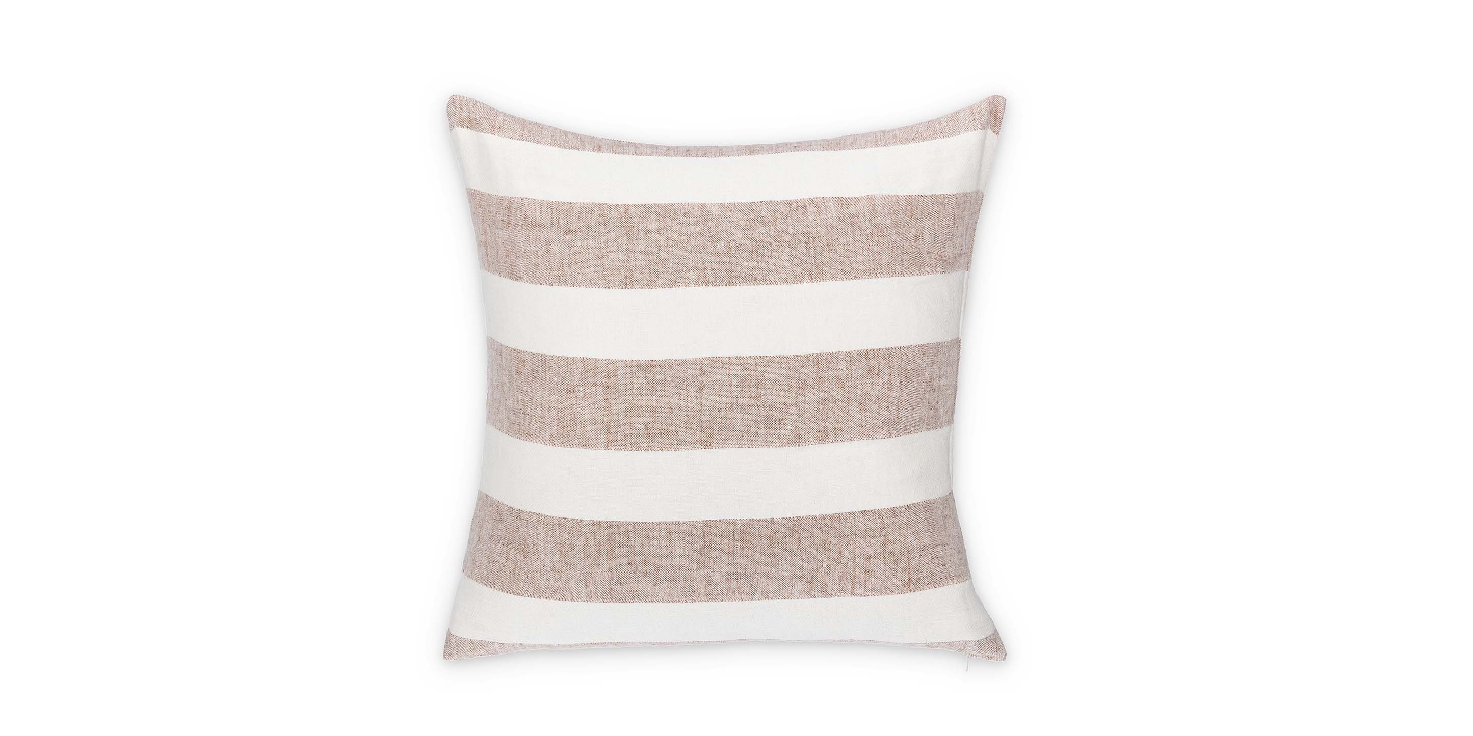 Eleanor Natural/Ivory Pillow Cover | Bassett Furniture