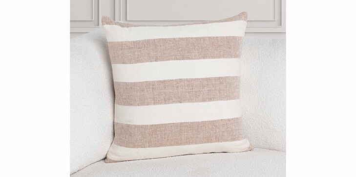Eleanor Natural/Ivory Pillow Cover image number 1