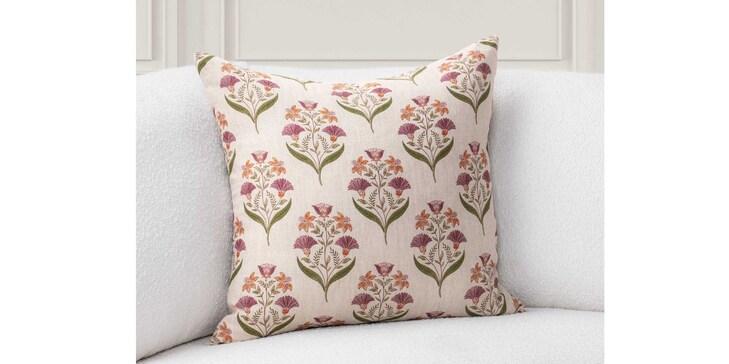 Bluffs Multi Olive Green Pillow Cover image number 1