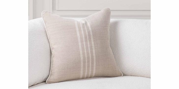 Newport Ivory Pillow Cover image number 1