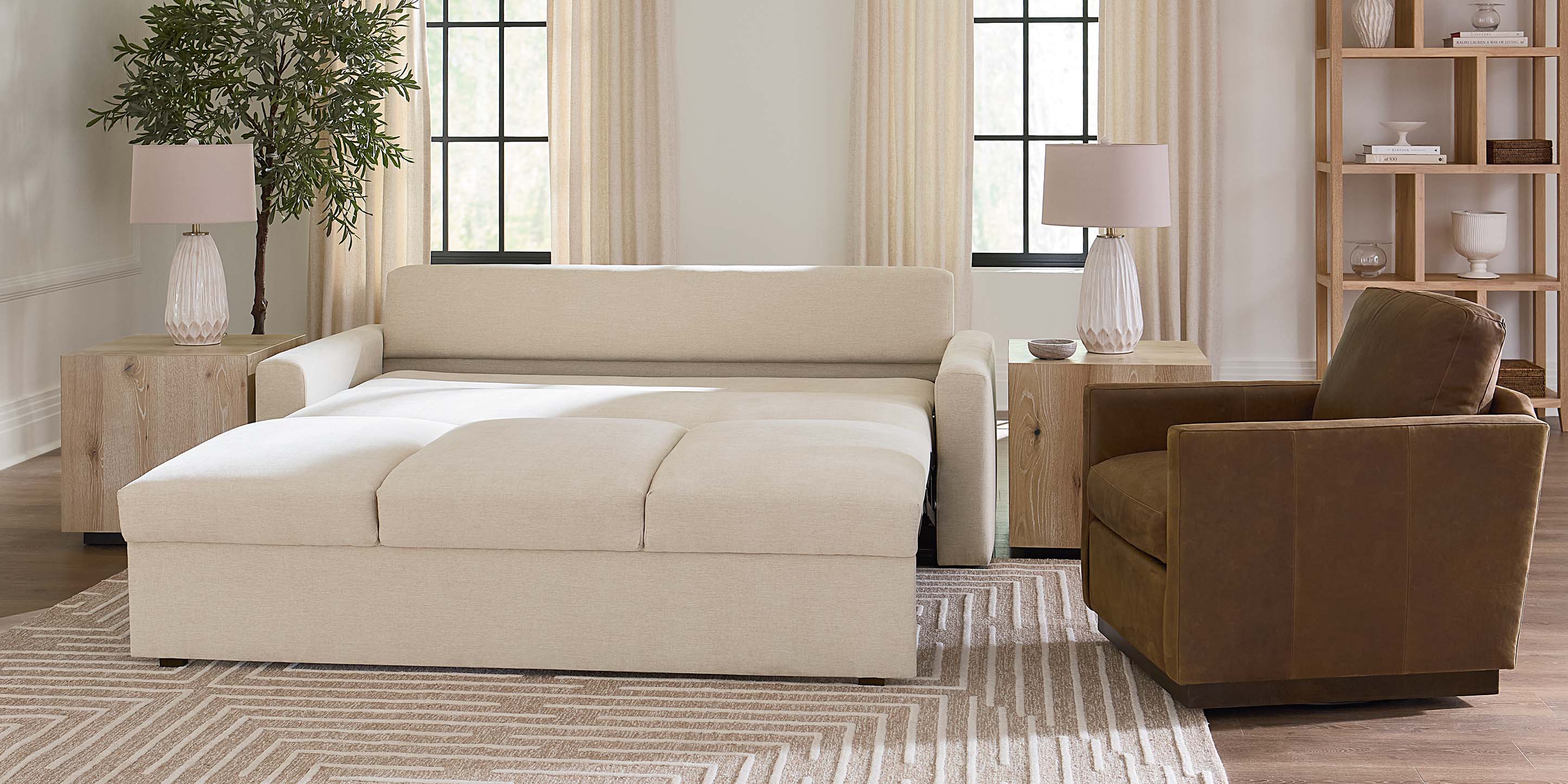 Z4 Track Arm King Sleeper Sofa - Thumbnail 3