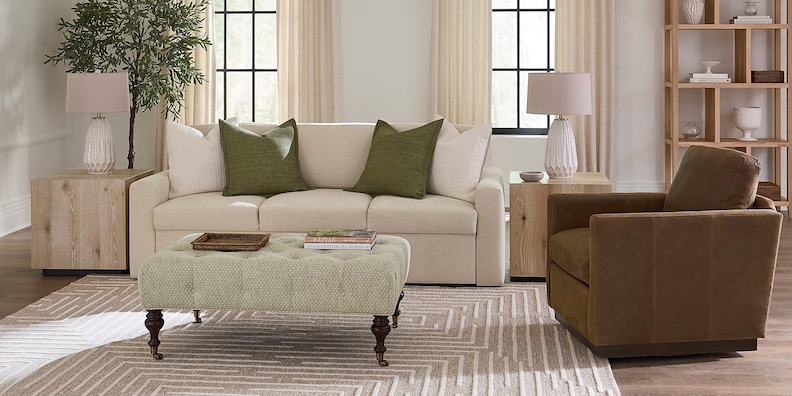 Tufted Ottoman image number 4