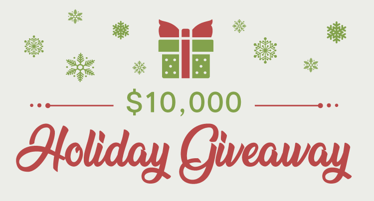 Annual $10k Holiday Giveaway Logo