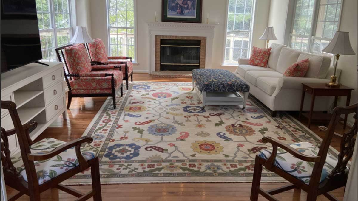 After family room makeover