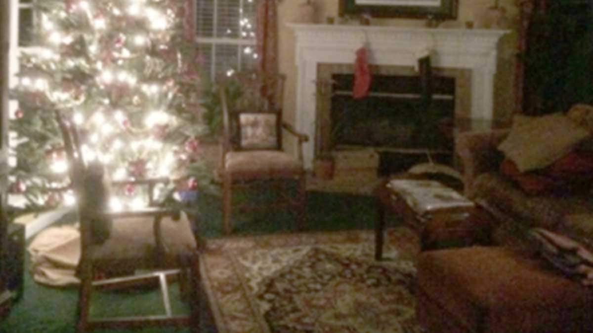 Before family room makeover